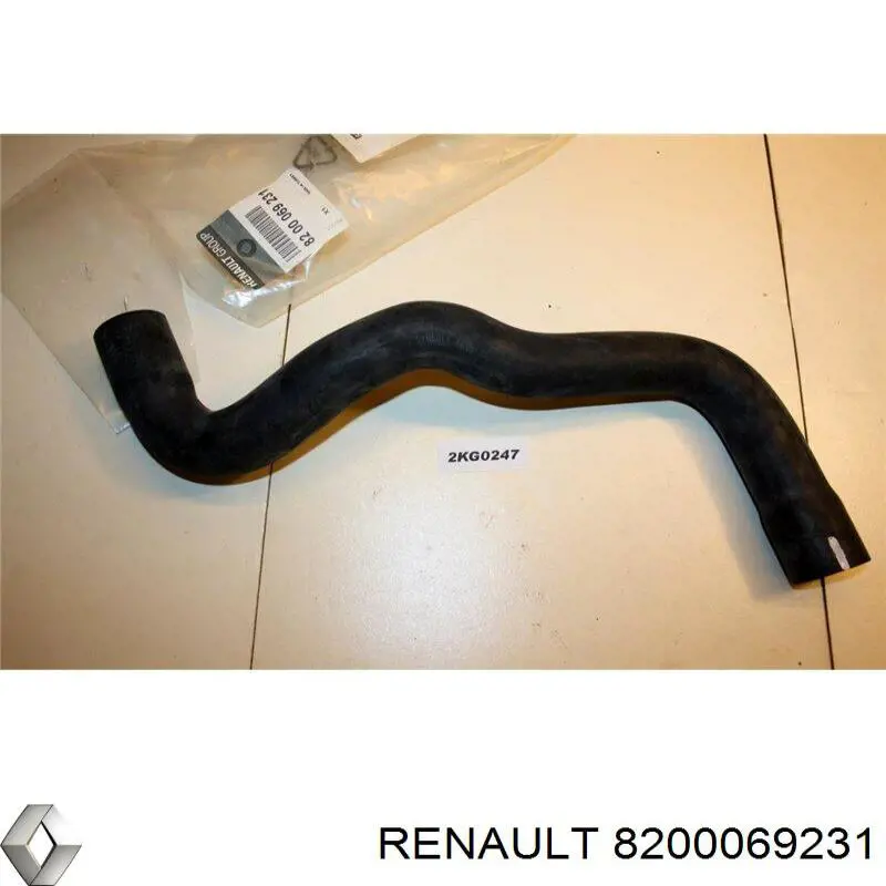 8200069231 Renault (RVI) mangueira (cano derivado do radiador de esfriamento superior)