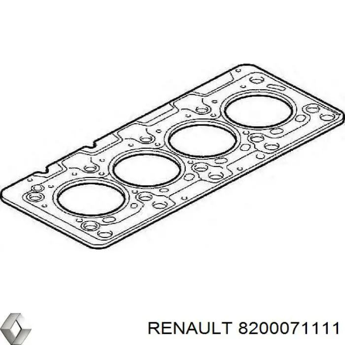 8200071111 Renault (RVI) прокладка гбц