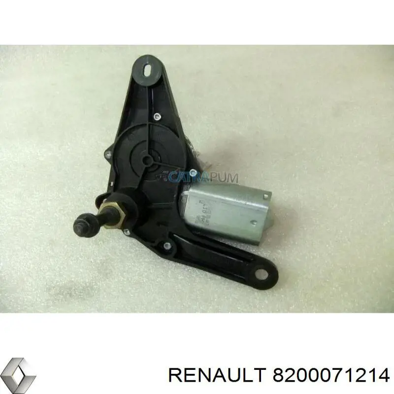 Мотор стеклоочистителя заднего стекла 8200071214 Renault (RVI)