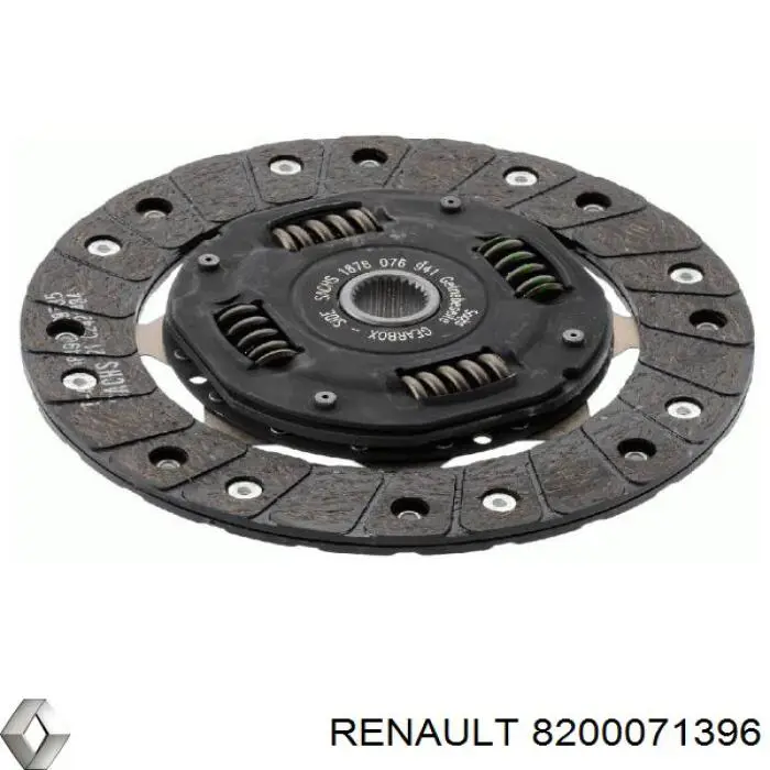 Disco de embraiagem para Renault Scenic (JA0)