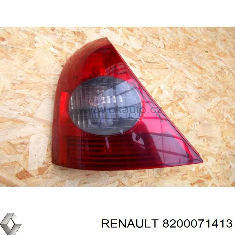 8200071413 Renault (RVI) Lanterna traseira esquerda