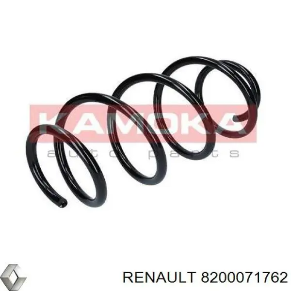 Muelle de suspensión eje delantero 8200071762 Renault (RVI)