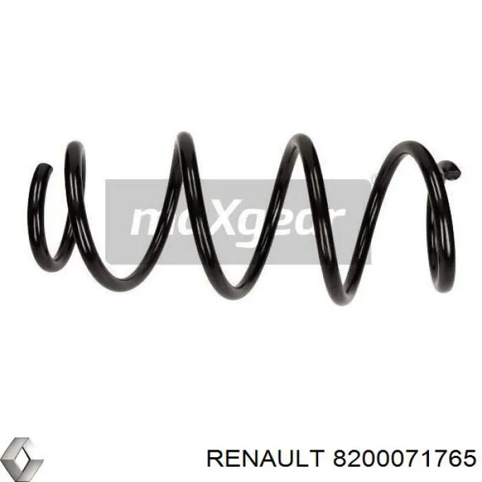 Передняя пружина 8200071765 Renault (RVI)