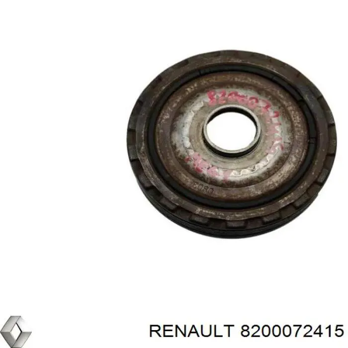 8200072415 Renault (RVI) polia de cambota