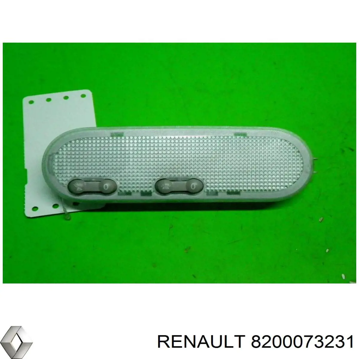Плафоны внутреннего освещения Renault (RVI) 8200073231 цена, от 8.57 USD