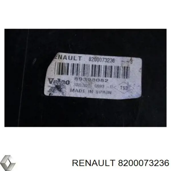 Фонарь задний левый 8200073236 Renault (RVI)