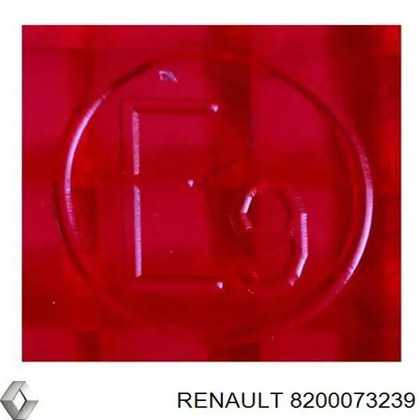 Купить 8200073239 Renault (RVI) Стоп-сигнал заднего стекла