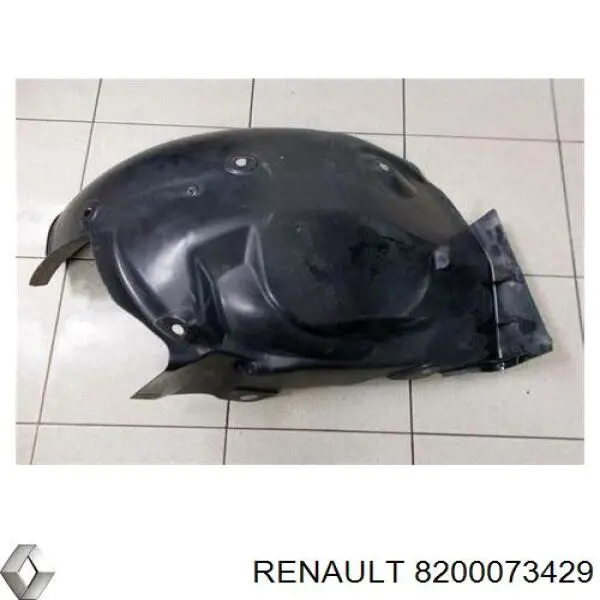Подкрылок крыла переднего правый задний Renault (RVI) 8200073429 цена, от 29.09 USD