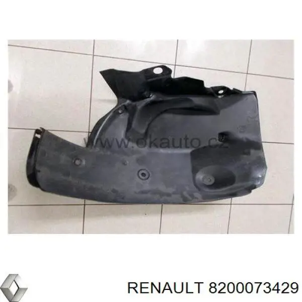 Подкрылок крыла переднего правый задний 8200073429 Renault (RVI)