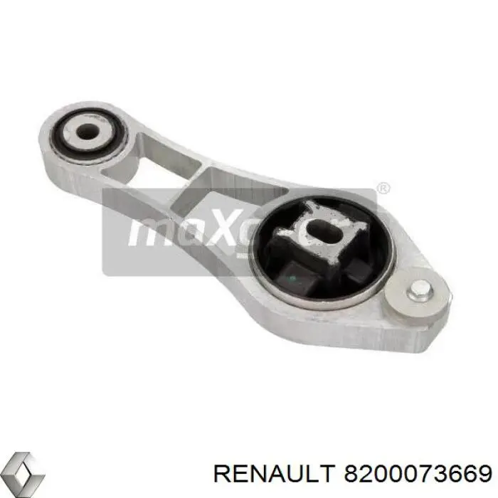 Подушка (опора) двигателя правая верхняя 8200073669 Renault (RVI)