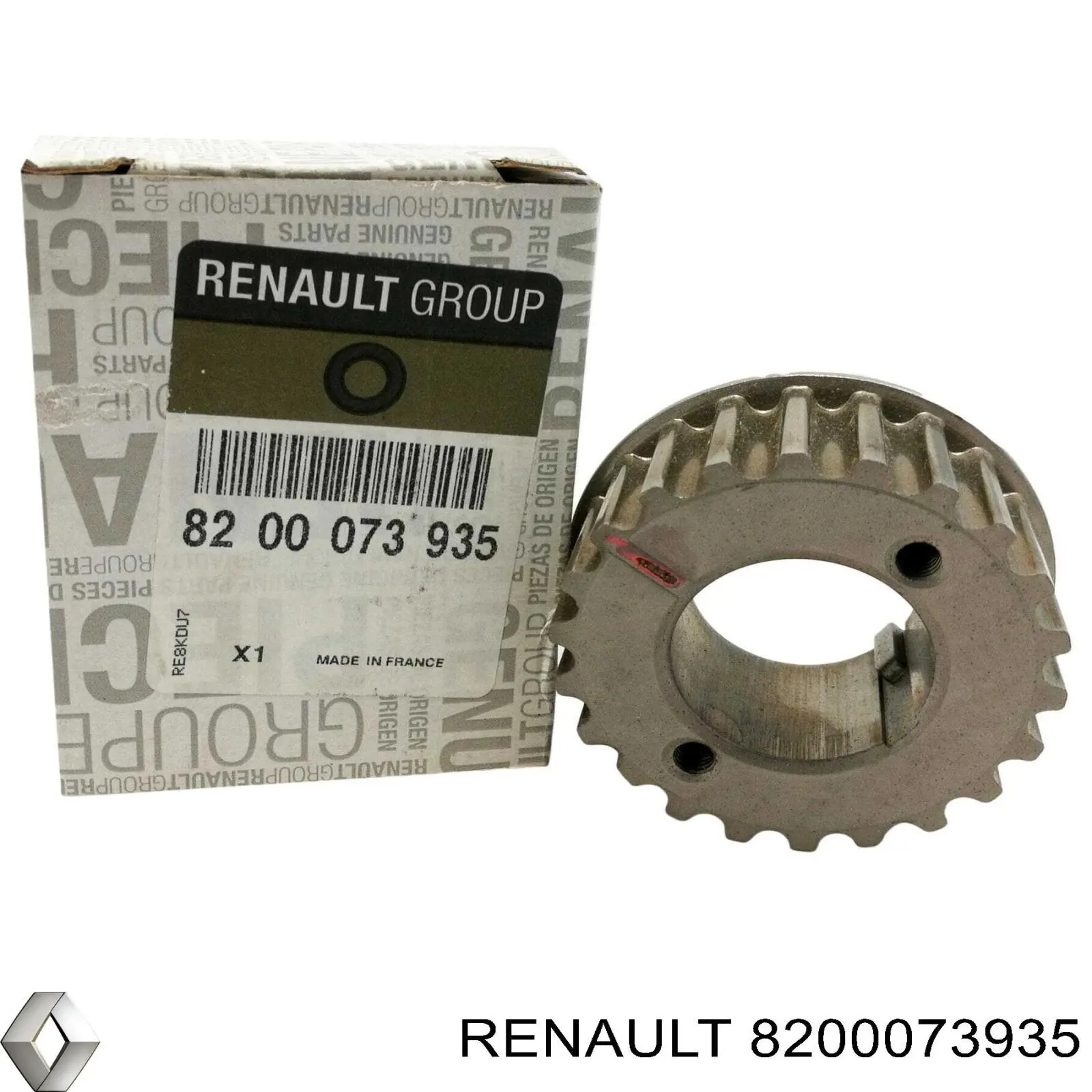 Звезда коленвала вала Renault (RVI) 8200073935 цена, от 56.76 USD