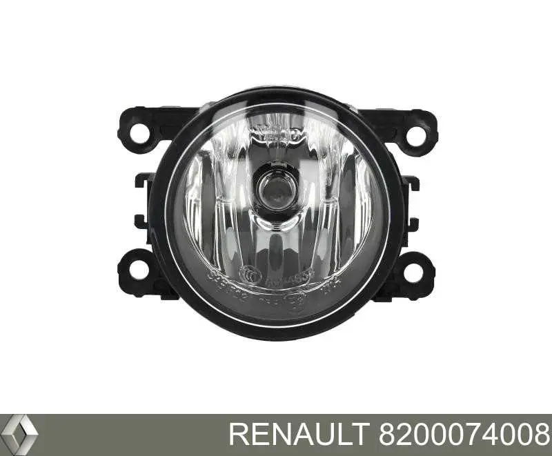 8200074008 Renault (RVI) luzes de nevoeiro esquerdas/direitas