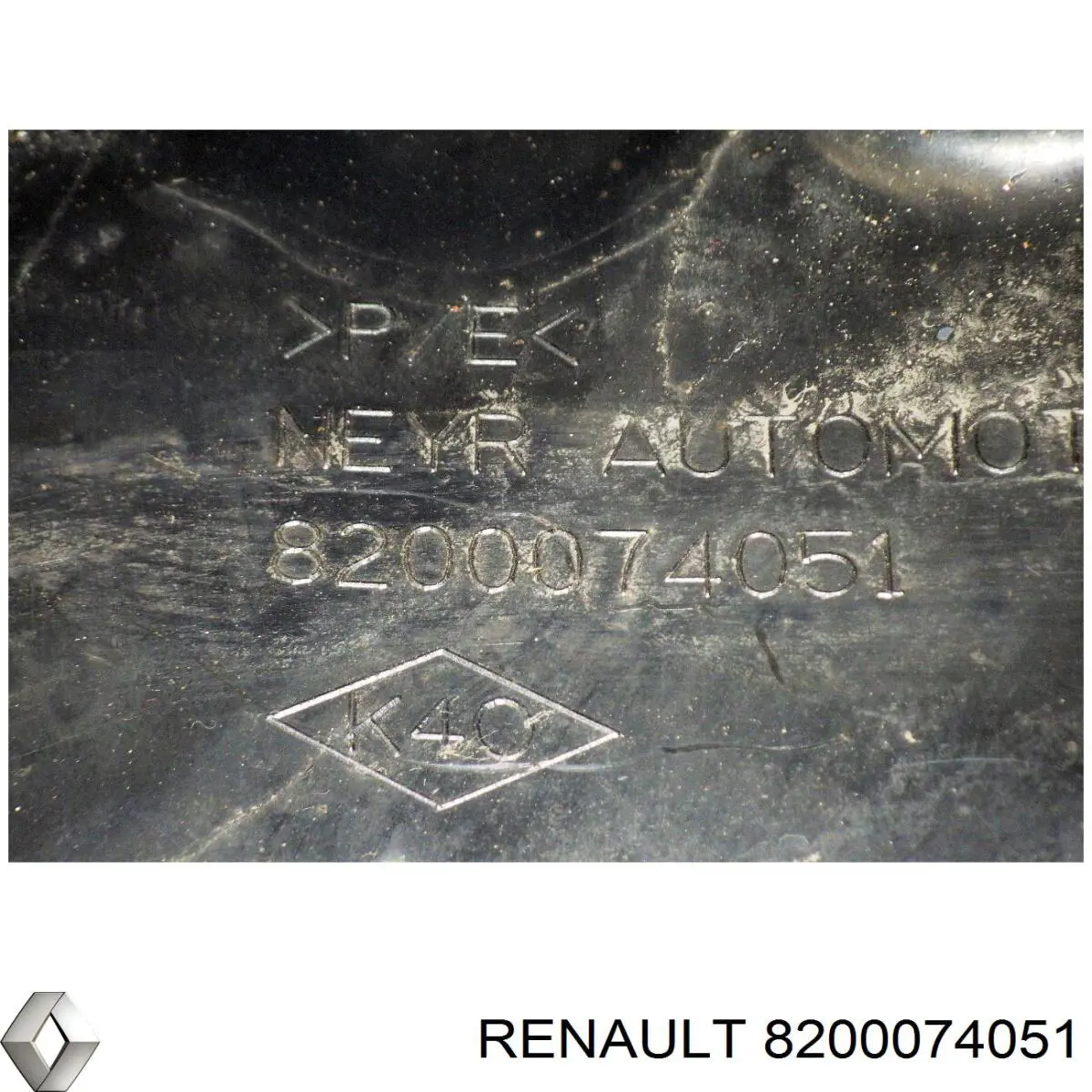 Подкрылок крыла заднего правый задний Renault (RVI) 8200074051 цена, от 8.46 USD