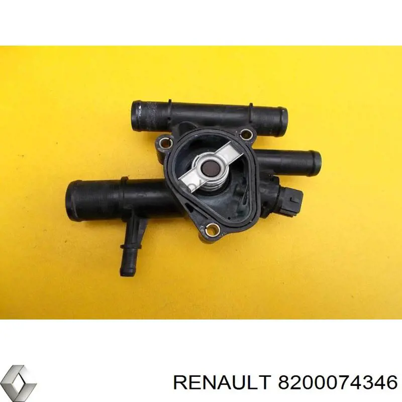 Caixa do termostato 8200074346 Renault (RVI)