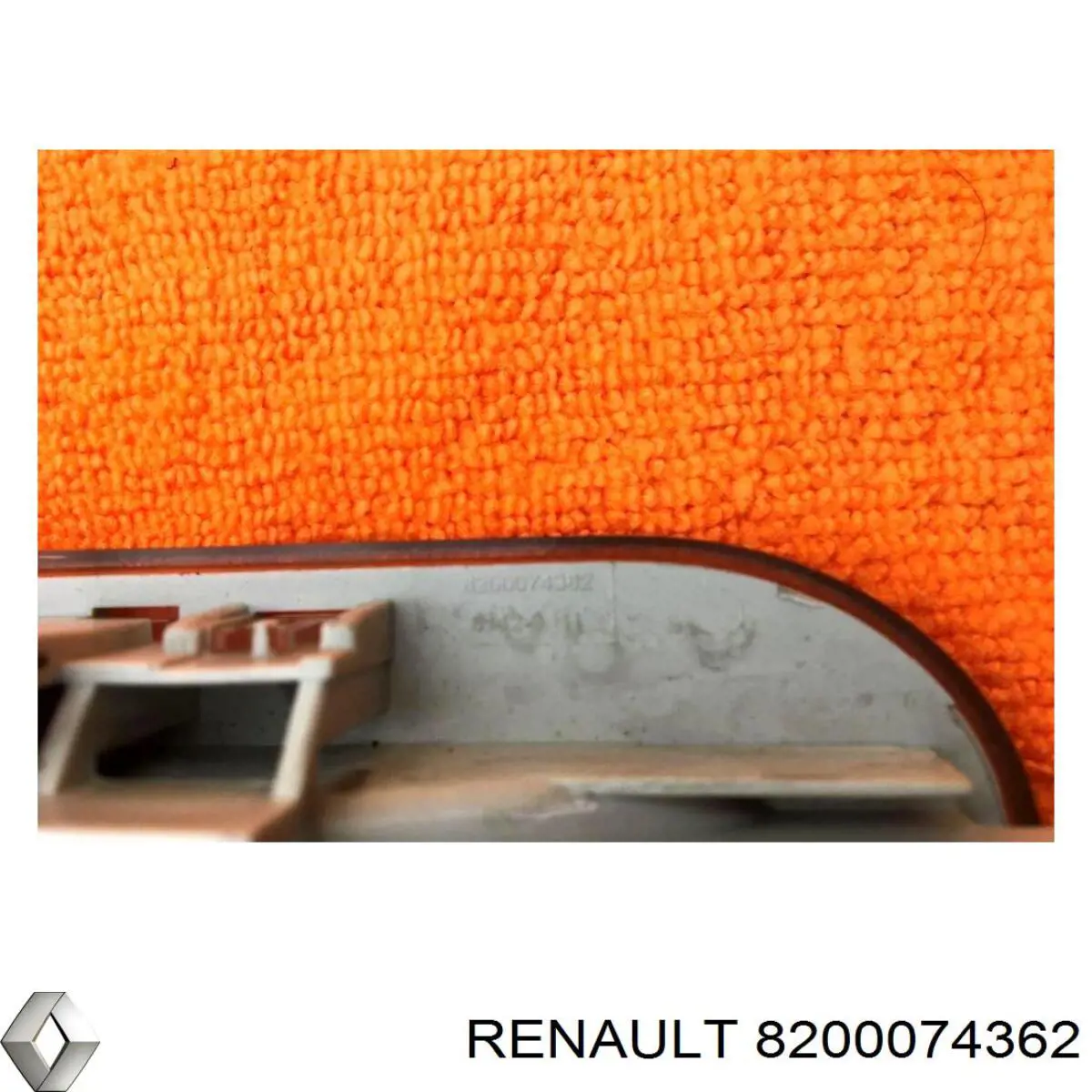 Плафон освещения салона/кабины, задний Renault (RVI) 8200074362