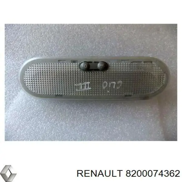 Купить 8200074362 Renault (RVI) Плафон освещения салона (кабины) задний