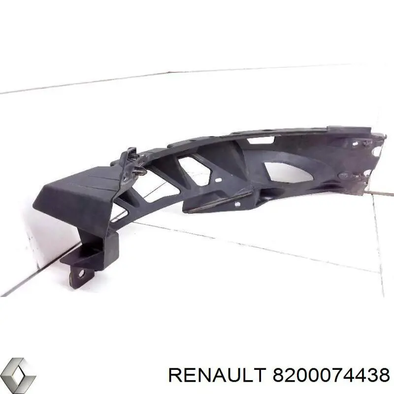 Купить 8200074438 Renault (RVI) Левый кронштейн крепления бампера заднего