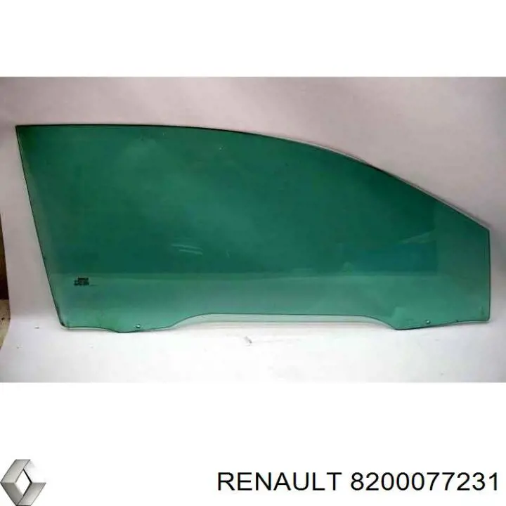 Стекло пассажирской двери Renault (RVI) 8200077231 цена, от 20.66 USD