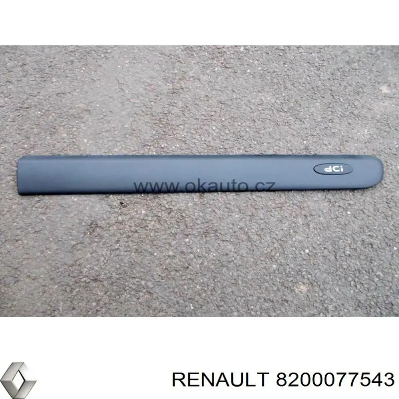 Купить 8200077543 Renault (RVI) Молдинг двери передней правой