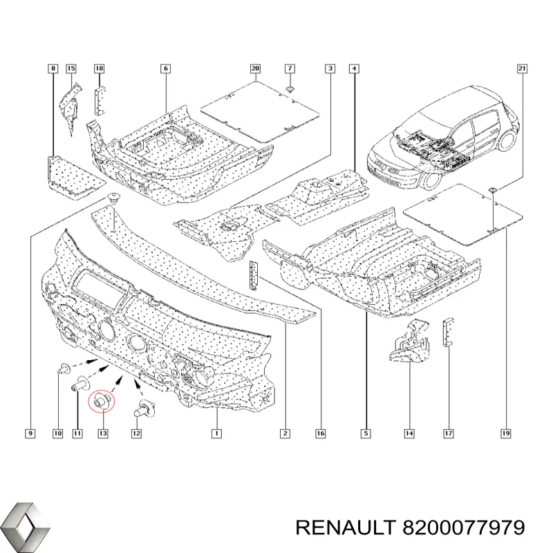  8200077979 Renault (RVI)