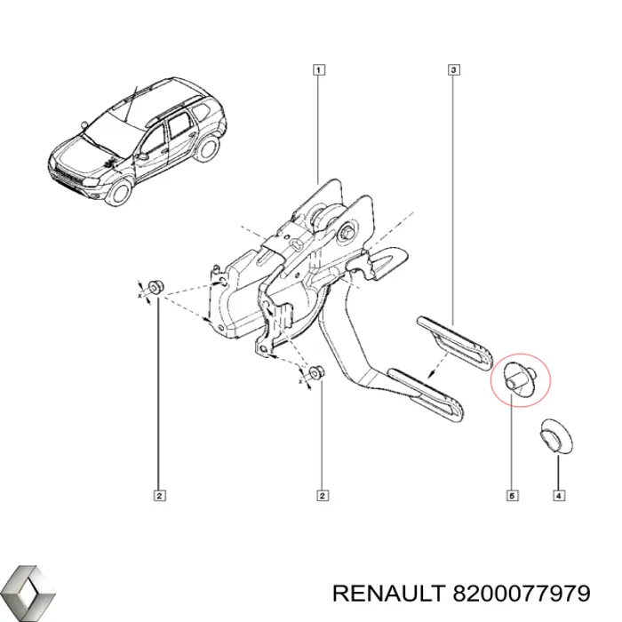  Renault (RVI) 8200077979 цена, от  
