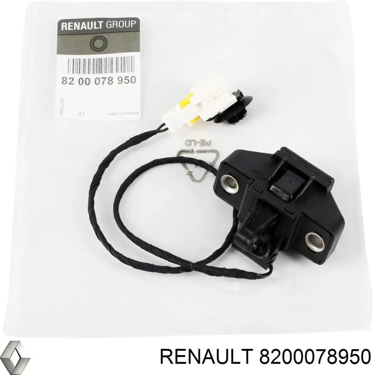 Замок багажника 8200078950 Renault (RVI)