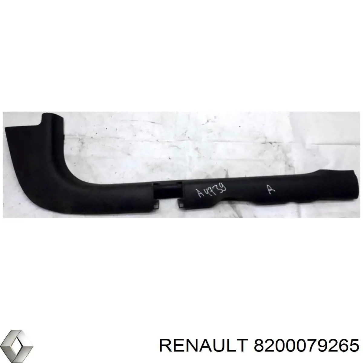 Обшивка порогов кузова внутренняя правая 8200079265 Renault (RVI)