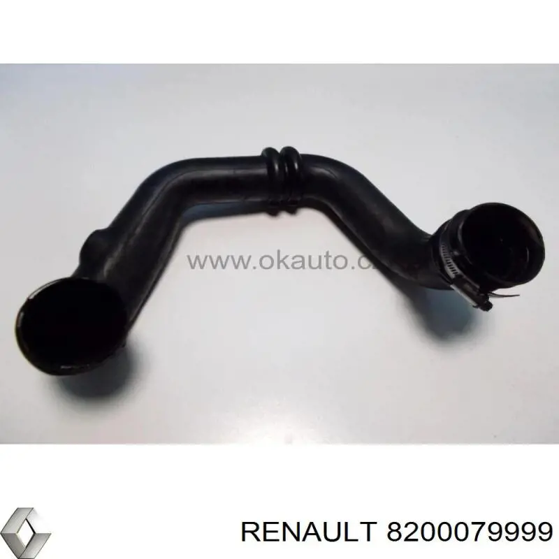 Compre 8200079999 Renault (RVI) Cano derivado de ar, saída de turbina (supercompressão)