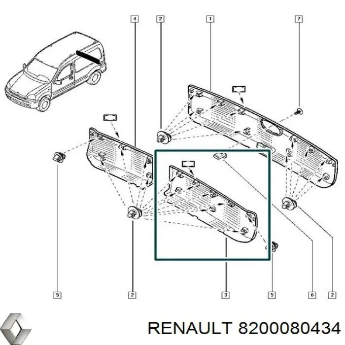 8200080434 Renault (RVI) 