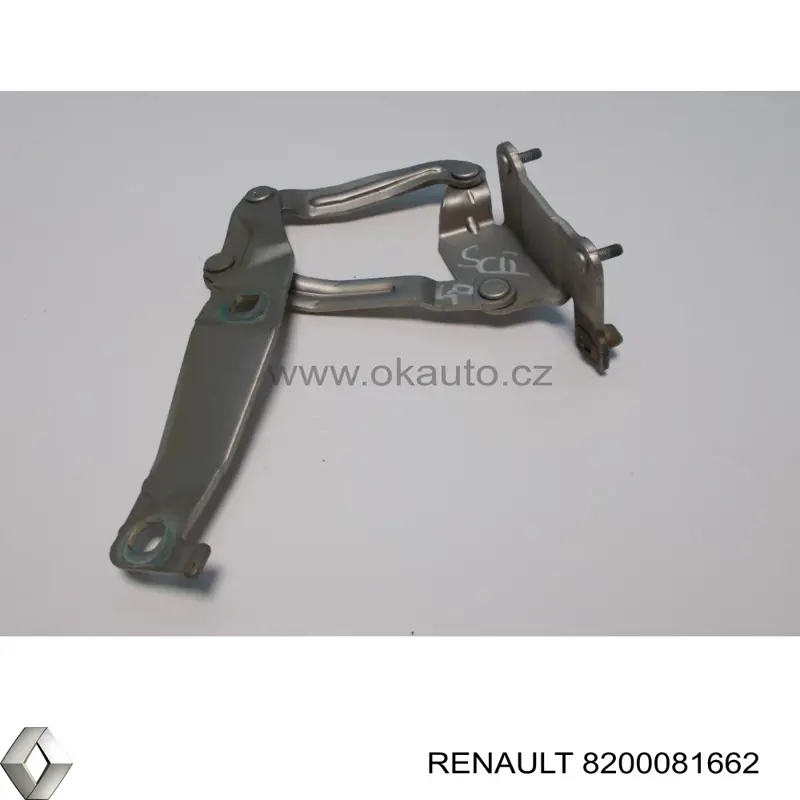 Левая петля капота Renault (RVI) 8200081662