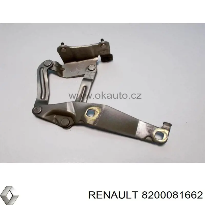 Купить 8200081662 Renault (RVI) Завеса капота левая
