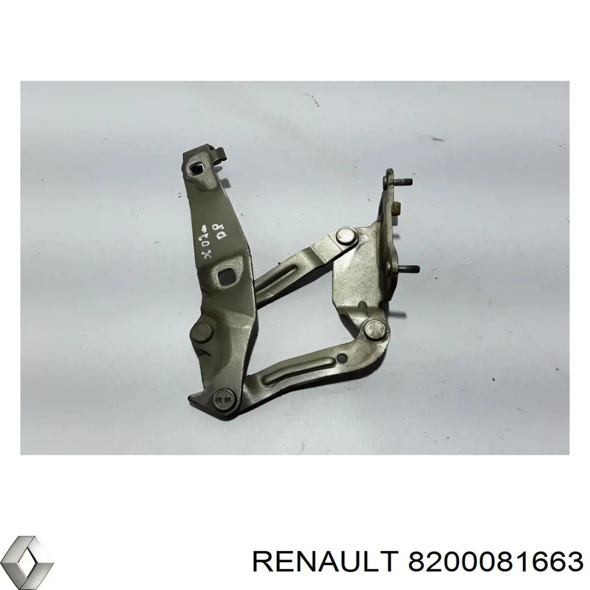 Петля капота, правая Renault (RVI) 8200081663 цена, от 3.80 USD