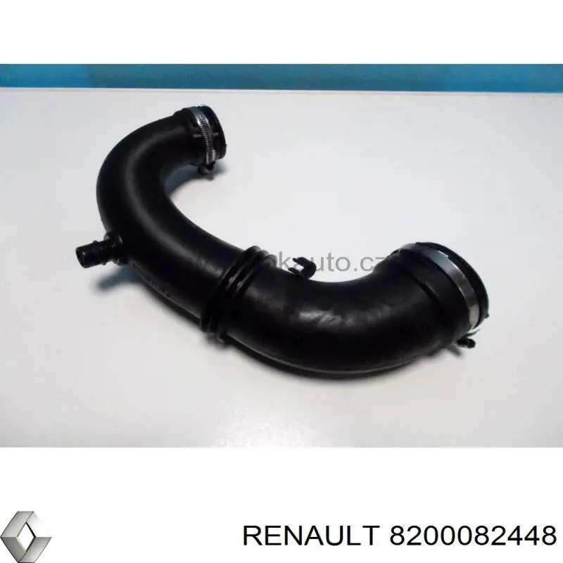 Патрубок воздушный, вход в турбину (наддув) Renault (RVI) 8200082448 цена, от 15.20 USD