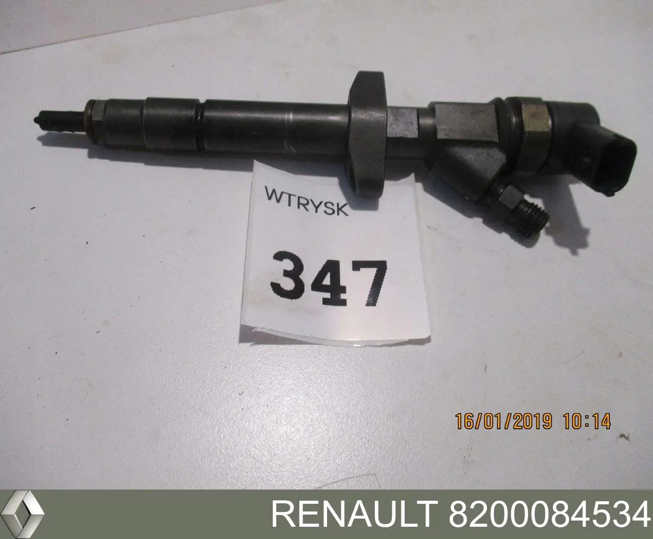 Топливные форсунки 8200084534 Renault (RVI)