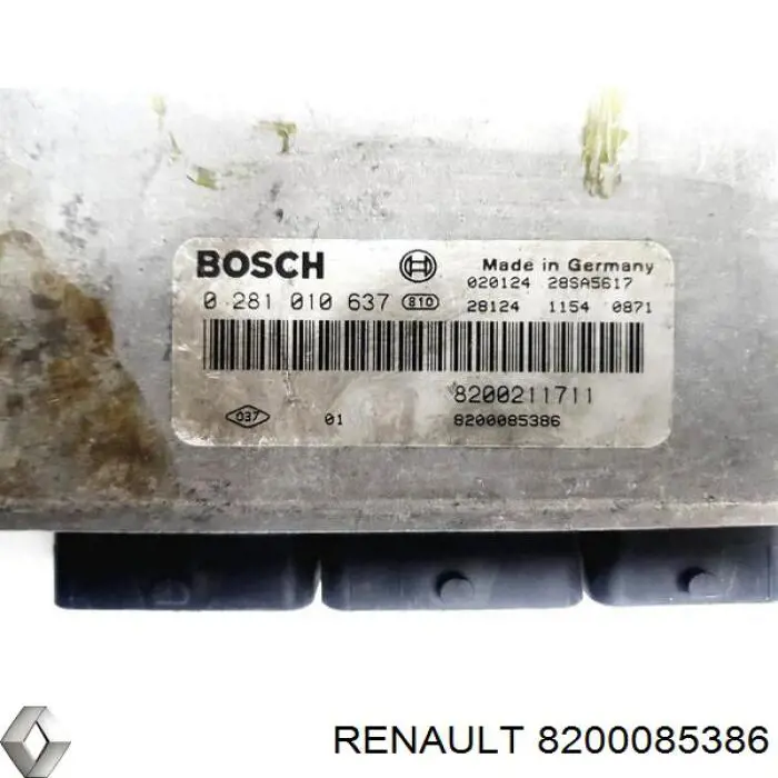 ЭБУ двигателем Renault (RVI) 8200085386 цена, от 40.64 USD