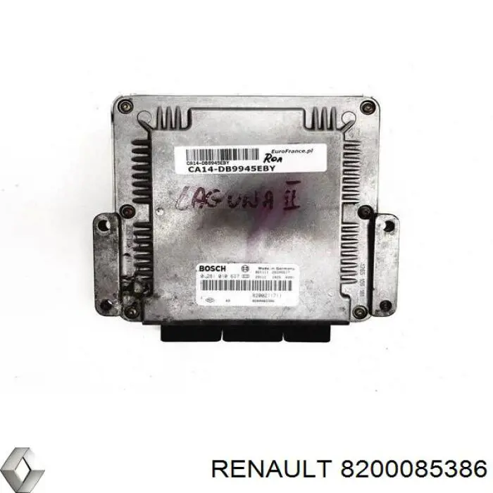 Купить 8200085386 Renault (RVI) Электронный блок управления двигателем