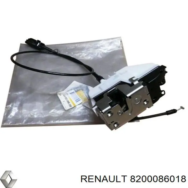 Дверной замок передний правый Renault (RVI) 8200086018 цена, от  
