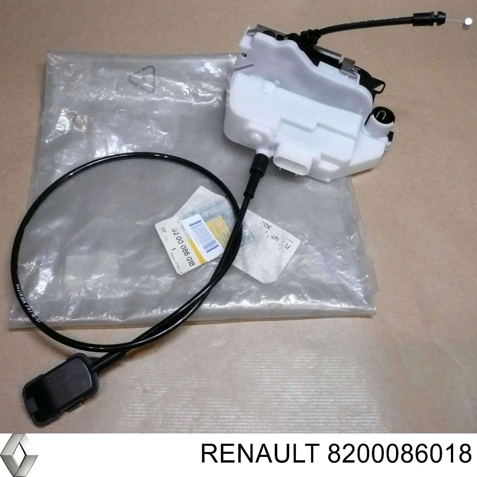 8200086018 Renault (RVI) fecho da porta dianteira direita
