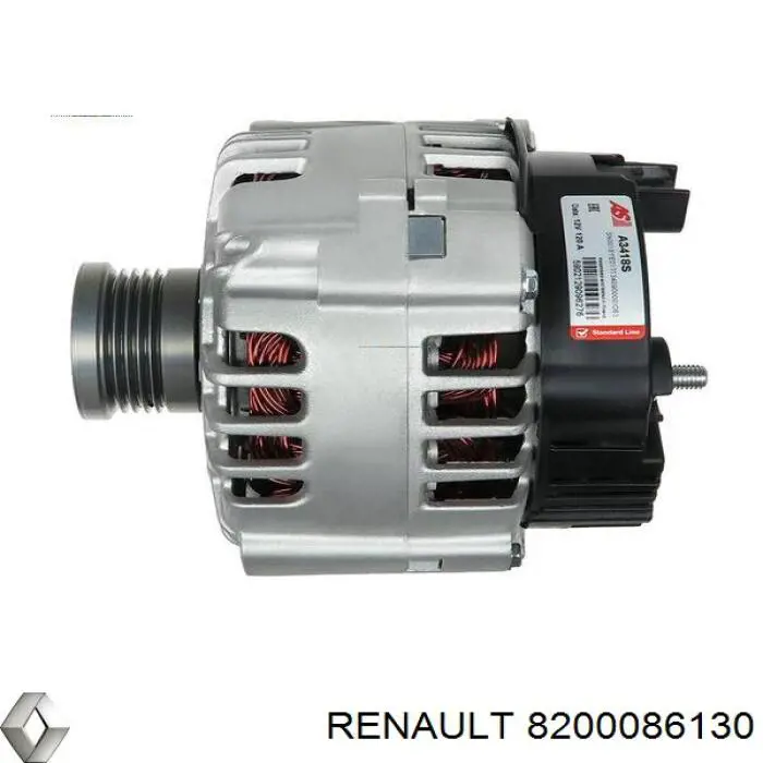 Автомобильный генератор Renault (RVI) 8200086130 цена, от 88.68 USD