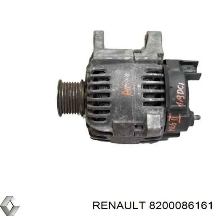 Автомобильный генератор Renault (RVI) 8200086161 цена, от 125.70 USD