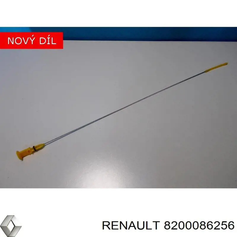 8200086256 Renault (RVI) щуп (индикатор уровня масла в двигателе)