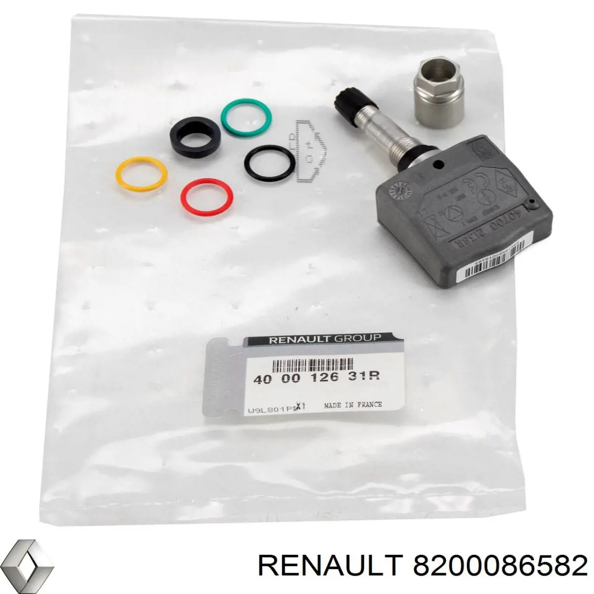 Датчик давления в шинах 8200086582 Renault (RVI)