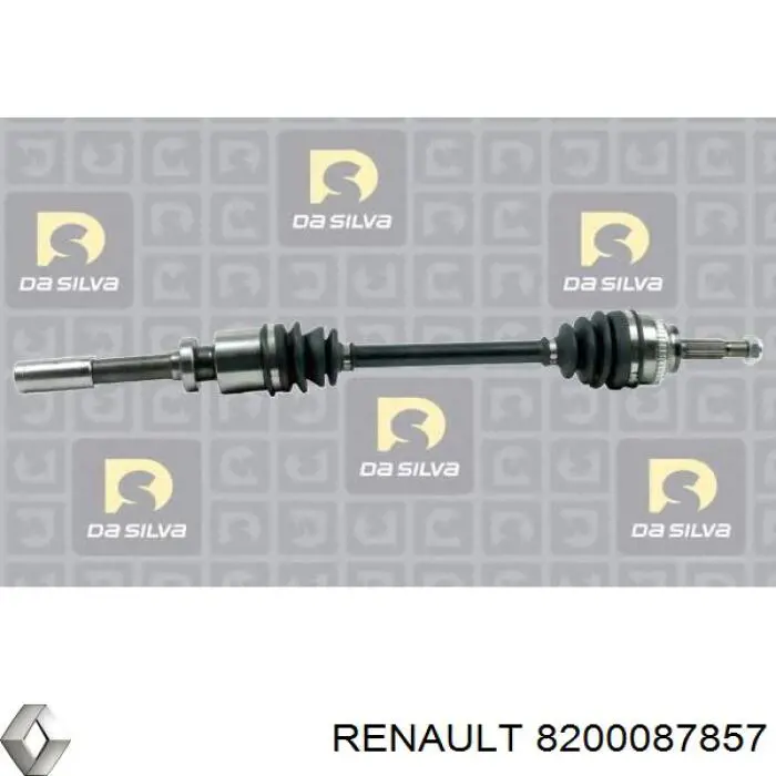 ШРУС внутренний передний правый 8200087857 Renault (RVI)