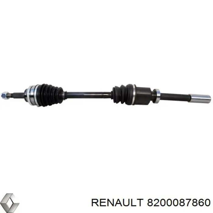 Полуось (привод) передняя правая 8200087860 Renault (RVI)