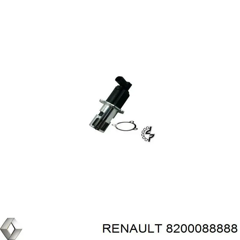 Клапан ЕГР 8200088888 Renault (RVI)