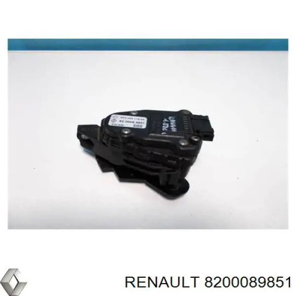 8200089851 Renault (RVI) Sensor de posição de pedal de acelerador (de gás)