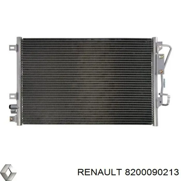 8200090213 Renault (RVI) радиатор кондиционера