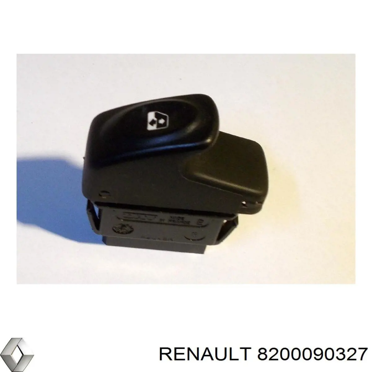 Botão dianteiro direito de ativação de motor de acionamento de vidro para Renault Kangoo (FC0)