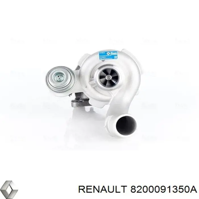 Турбонагнетатель Renault (RVI) 8200091350A цена, от 193.59 USD