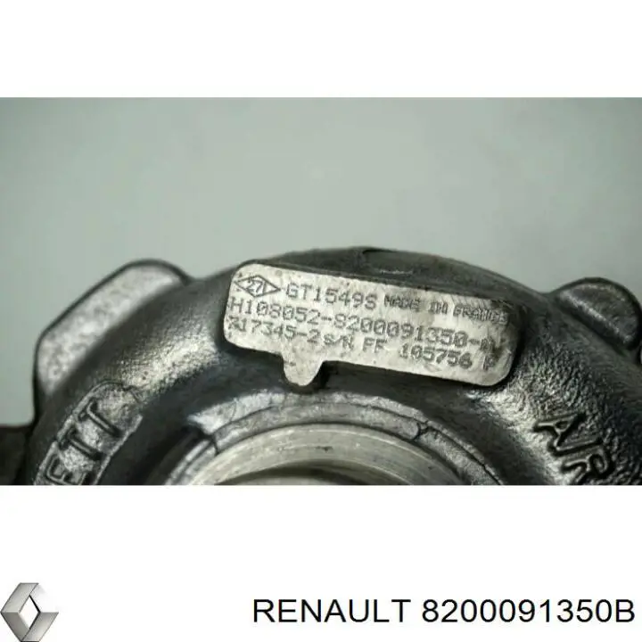 Турбонагнетатель Renault (RVI) 8200091350B цена, от 294.02 USD